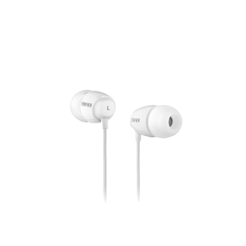 Edifier/漫步者 H210入耳式耳机重低音MP3音乐手机耳机耳塞式 白色