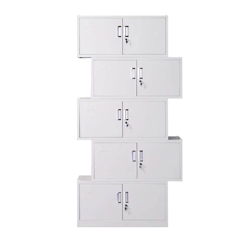 [万保]铁皮文件柜 办公家具 五节分体档案柜档案柜 器械柜钢制文件柜更衣柜办公抽屉铁皮柜资料柜带锁