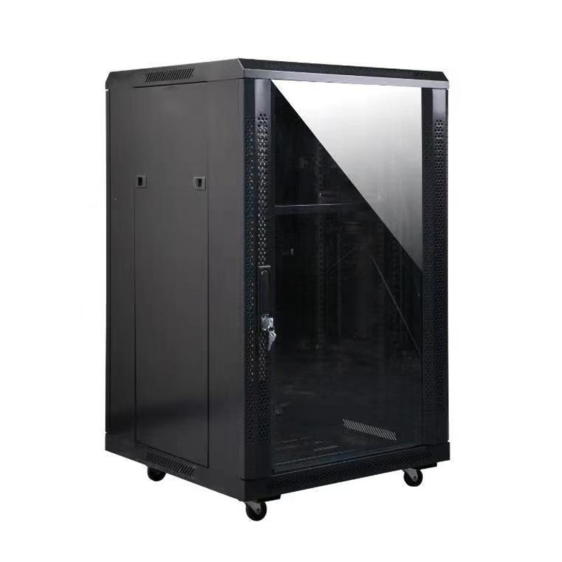 希帝可 16U 铁设备柜 玻璃后网铁机柜(单位:1台)