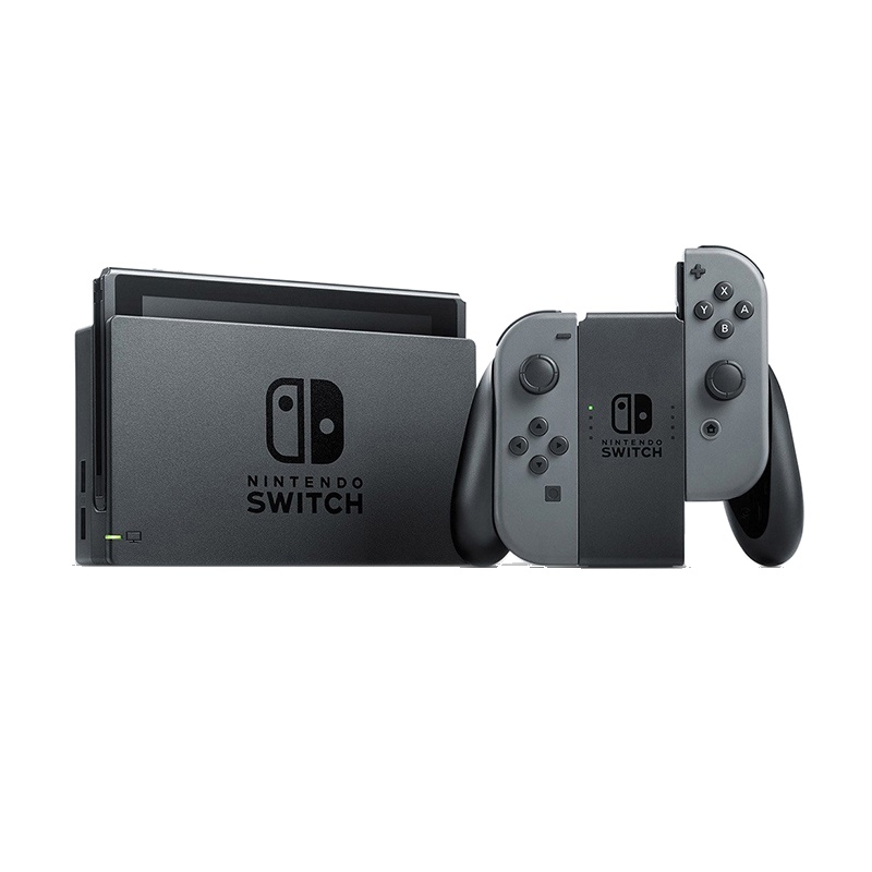 任天堂(NINTENDO) Switch 掌上游戏机便携Switch NDS 存储容量32GB 黑色手柄 美版
