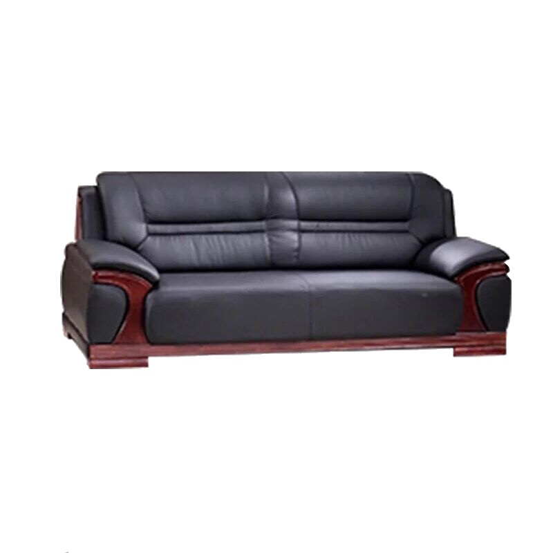 [万保]办公家具 办公沙发 四人位西皮现代简约商务沙发 可定制其他