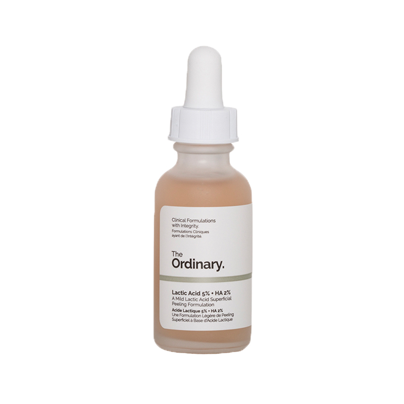 [温和去角质]THE ORDINARY 5% + HA 2% 温和乳酸去角质精华 30ml/瓶 祛除角质