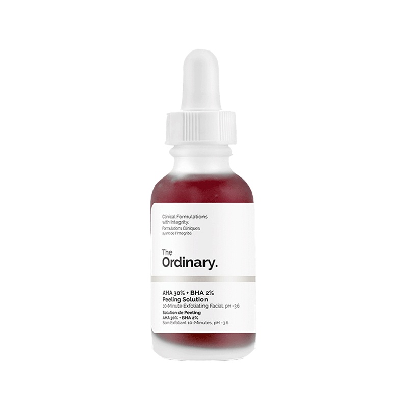 The Ordinary 30%果酸+2%水杨酸焕肤面部精华液 30ml/瓶 清洁焕肤 淡痘印坑 去角质闭口粉刺黑头