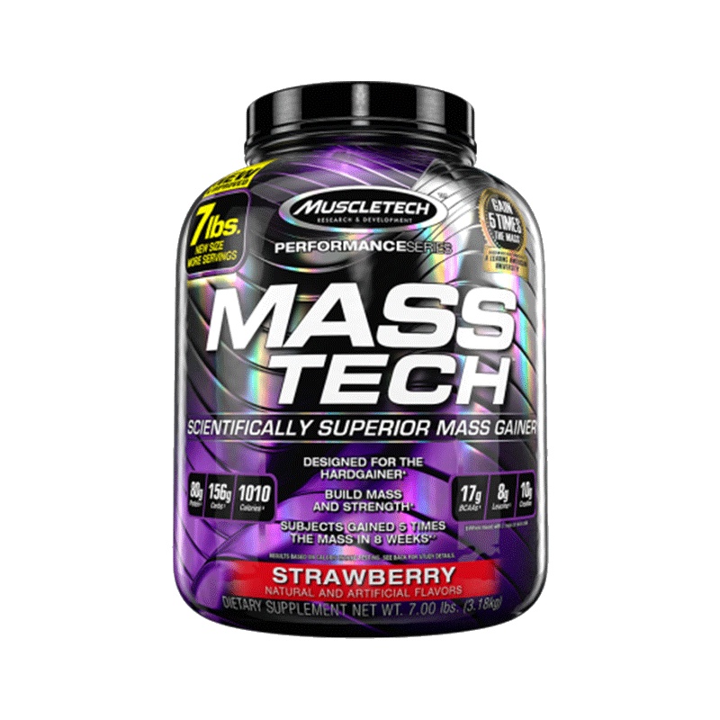 ]Muscletech 肌肉科技 复合蛋白粉草莓味 7磅/罐 约3180克 美国进口 乳清蛋白 粉剂