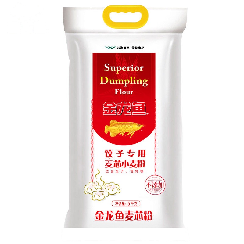 金龙鱼 VI00011 饺子专用麦芯粉5KG(4袋起售)