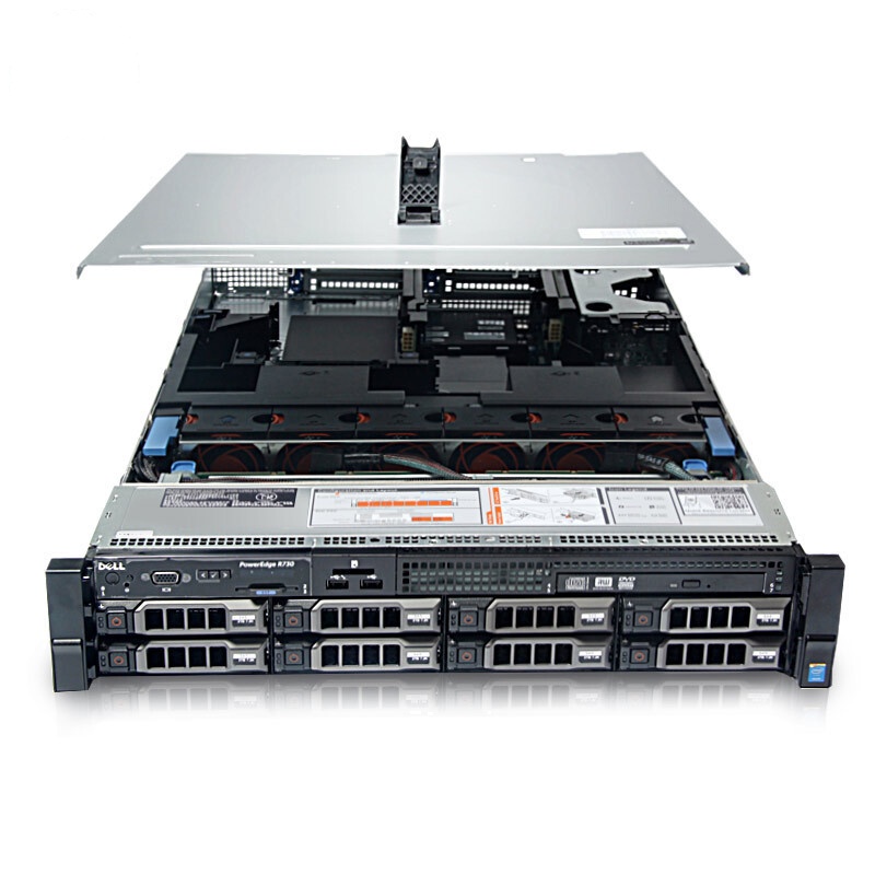戴尔(DELL)R730 2U机架式服务器 e52620v4 128G 4T*6 H710 双电源 定制(政企专供)