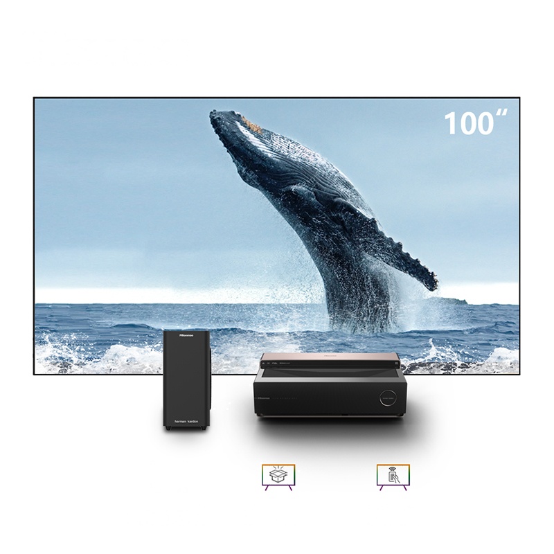 海信(Hisense) 100L6 100英寸 激光 电视机 4K智能影院巨幕