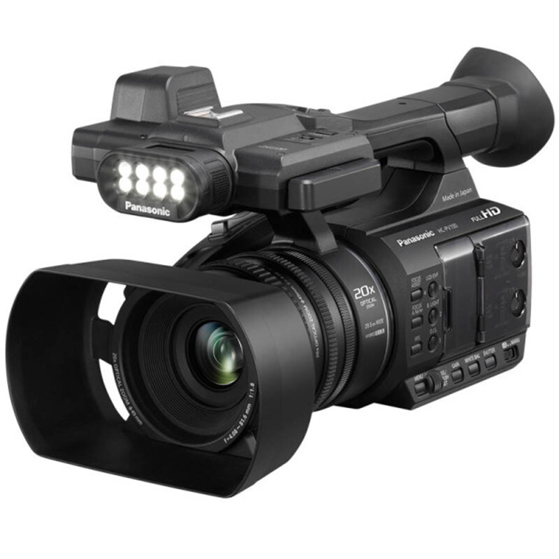 松下(Panasonic)HC-PV100GK 高清摄像机 活动会议套餐 20X光变 低光拍摄