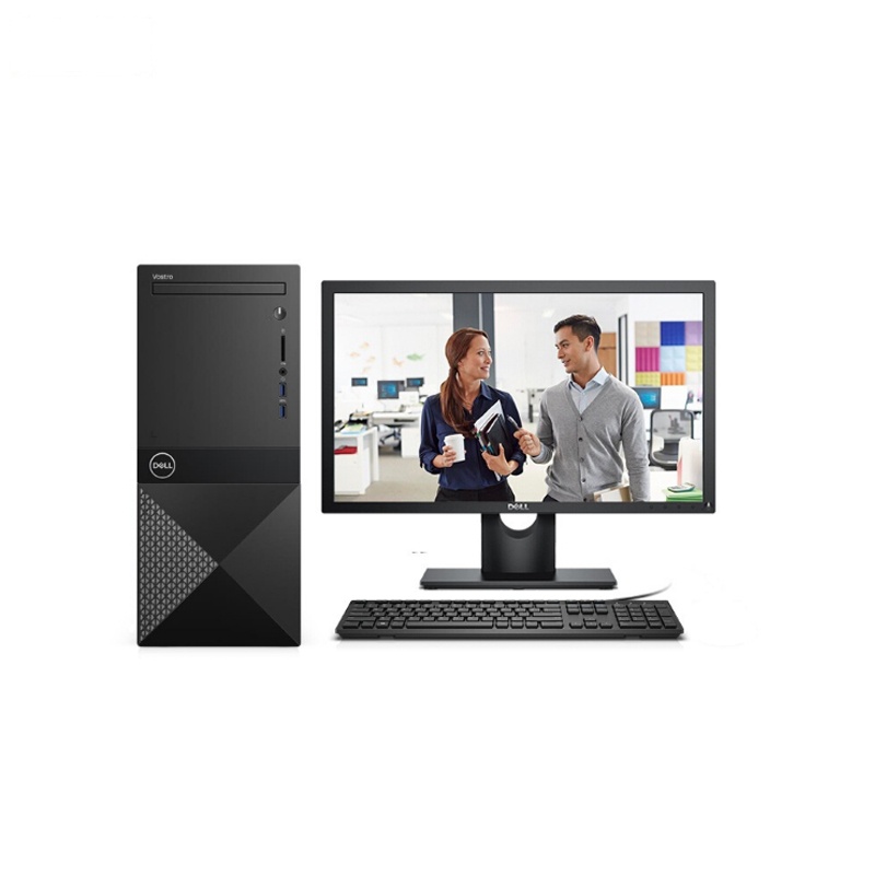 戴尔DELL 成就3670-R14N8S 商用台式电脑19.5寸(i5-8400 8G 1T)
