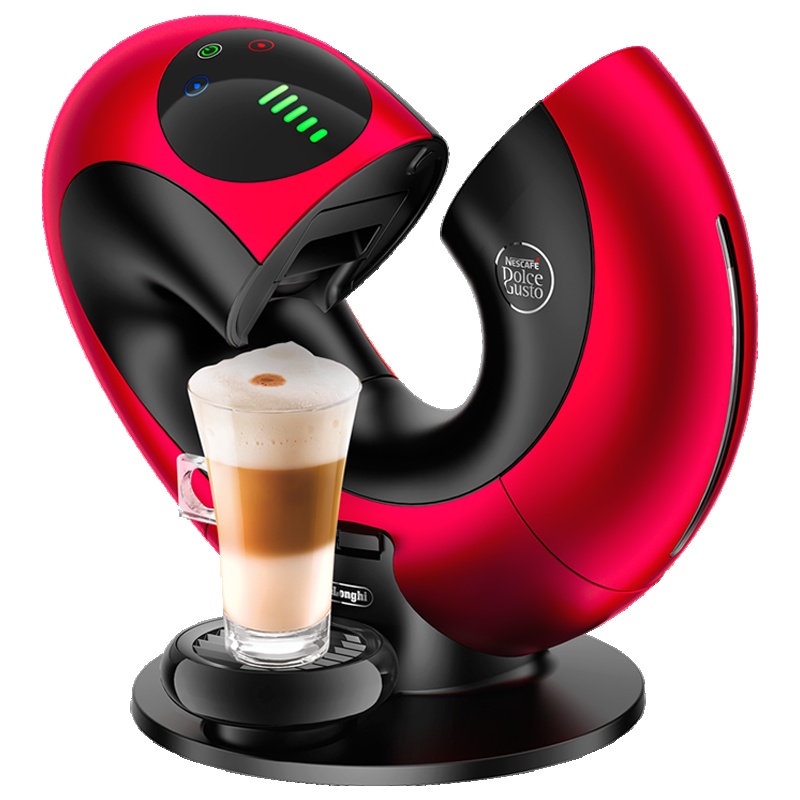 雀巢多趣酷思(Nescafe Dolce Gusto)胶囊咖啡机意式咖啡花式咖啡家用智能触控 Eclipse红色