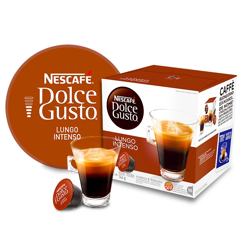 雀巢多趣酷思胶囊咖啡Dolce Gusto 美式浓黑咖啡16粒原装进口