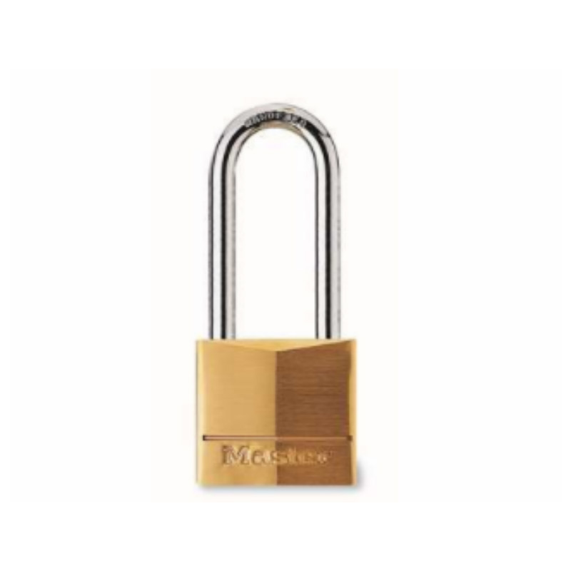 玛斯特锁 MASTER LOCK 140MCNDLH 6mm锁钩，51mm锁钩净高，4弹子40mm铜挂锁