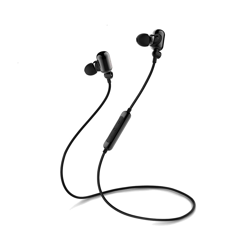 Edifier/漫步者 OXYGEN W293BT防水运动跑步蓝牙无线耳机通用入耳式耳塞 亮银色