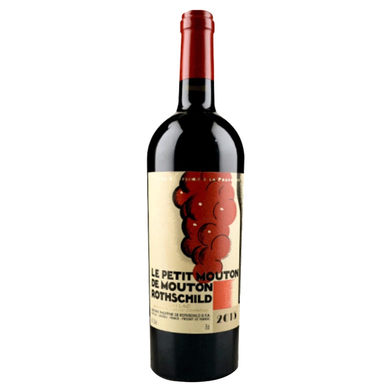 [名庄酒]1855列级名庄一级庄 2015年小木桐堡干红葡萄酒750ml