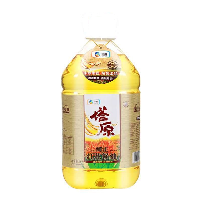 中粮 塔原 5L 纯红花籽油 (单位:桶)