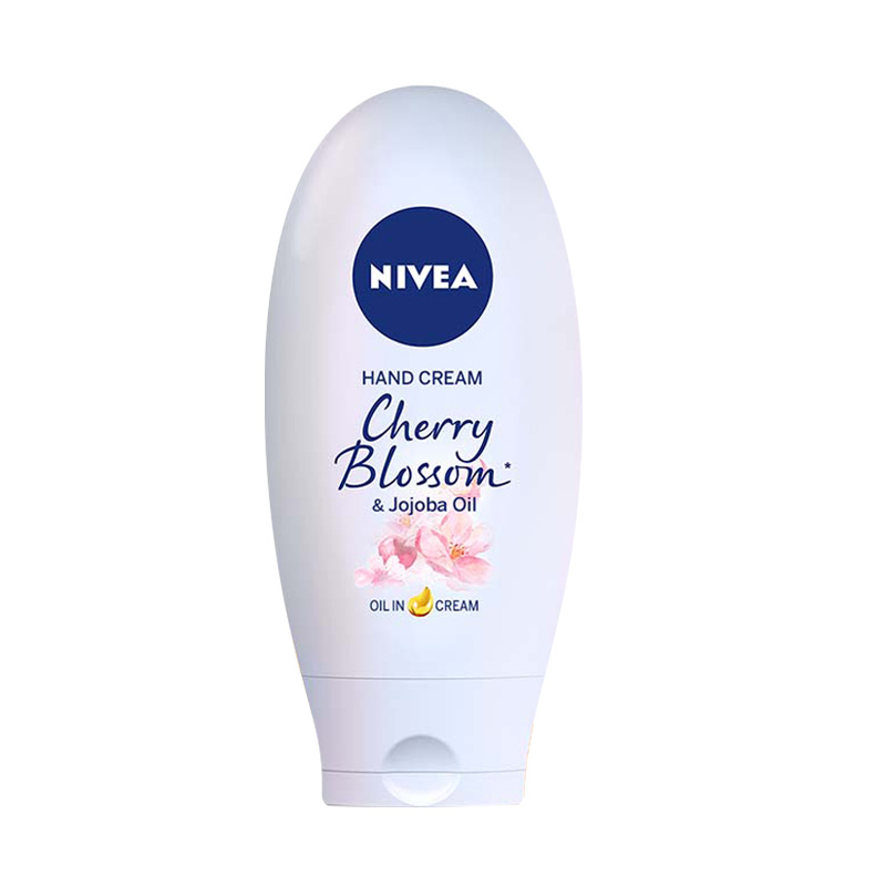 妮维雅(NIVEA)精华油润手霜- 樱花香氛 75ml