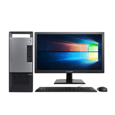 联想(Lenovo)扬天T4900v台式电脑 19.5英寸屏(八代I5-8500 4GB 1TB 刻录 2G独显)