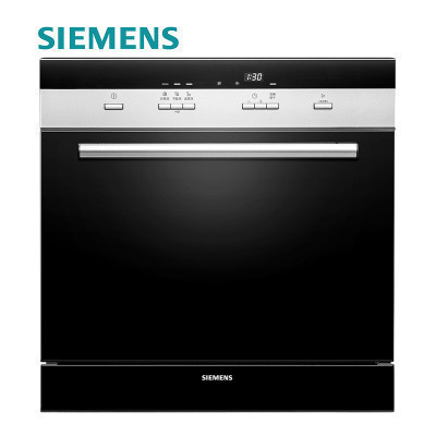 西门子(SIEMENS)洗碗机嵌入式家用多重烘干 高温消毒自动洗碗器8套(A版)*SC73M611TI
