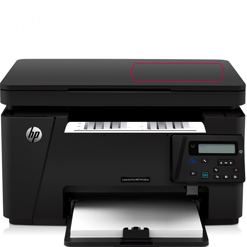惠普（HP）M126nw黑白激光多功能一体机（打印 复印 扫描）
