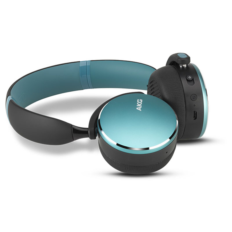 AKG/爱科技 Y500 WIRELESS 无线蓝牙头戴式耳机 环境感知 HIFI音质 绿色