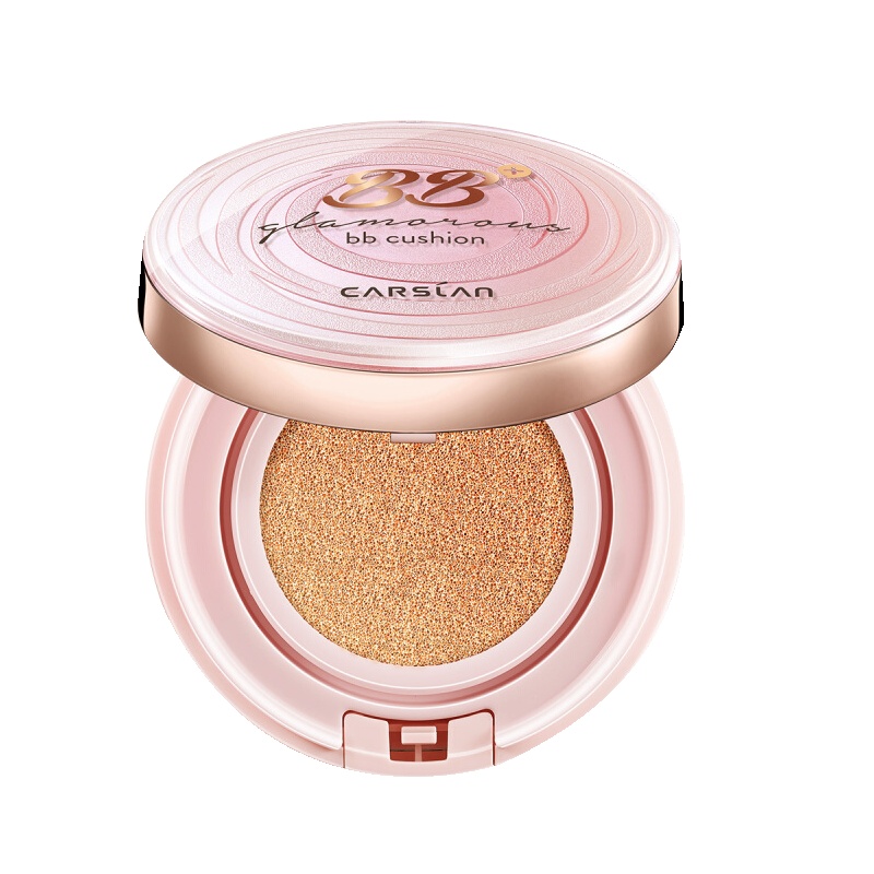 卡姿兰(CARSLAN) 美颜大咖气垫BB霜01#粉嫩浅肤色13.5g*2 (SPF25防晒 水润贴服)