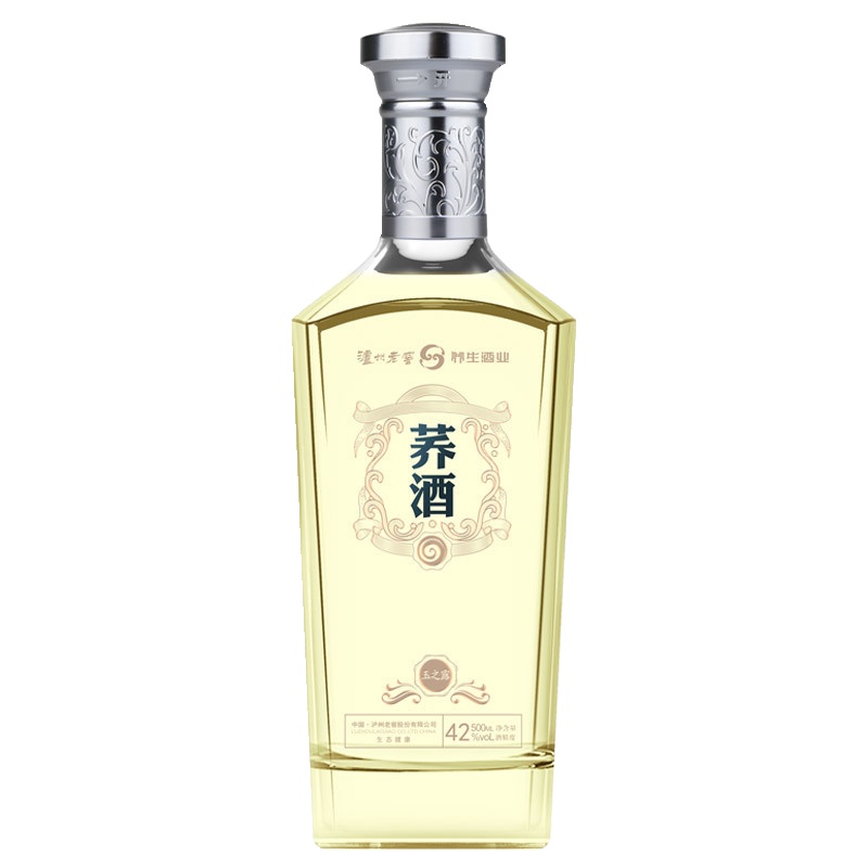 泸州老窖 养生酒 荞酒 玉之露 42度 500ml*6 整箱装白酒