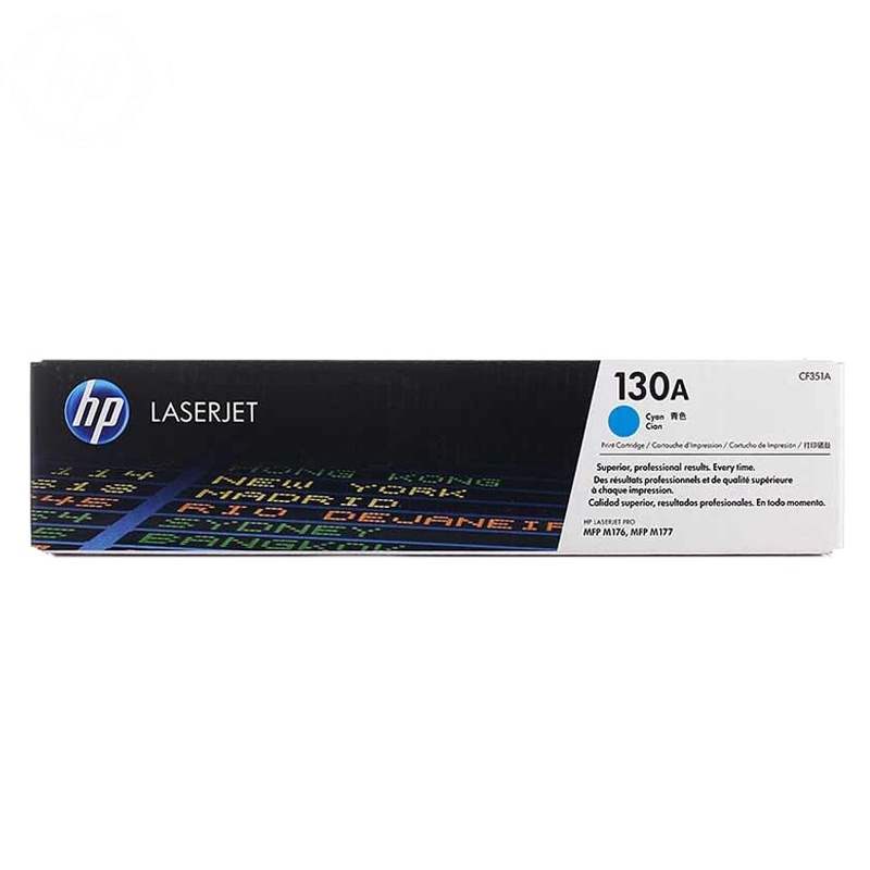 惠普(HP)CF351A(130A)青色原装硒鼓 适用打印机LaserJet M176n/M177fw