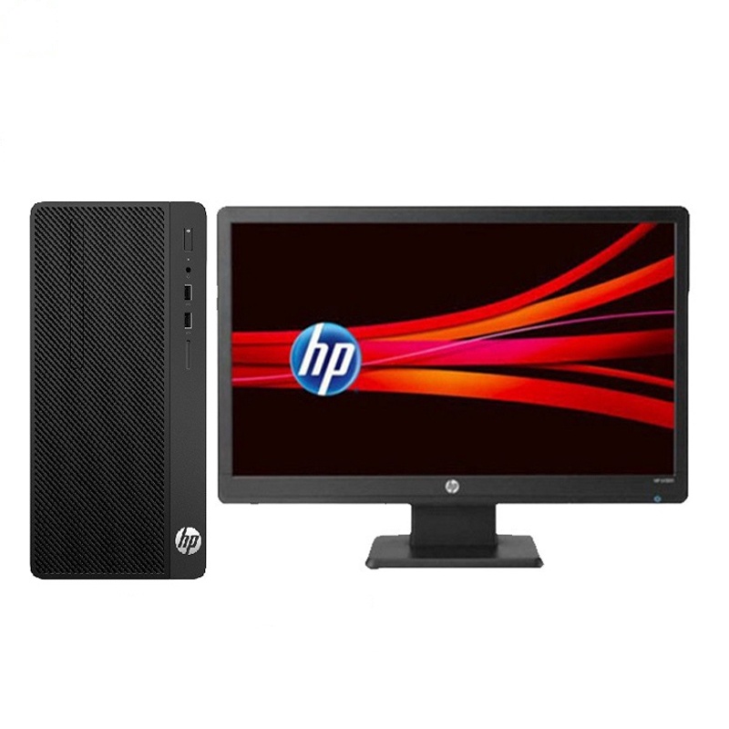 惠普(HP)280G4台式电脑(I5-8500 8G 1T+128GSSD 集显 DVDRW 23英寸 无系统 三年)