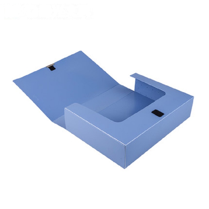 晨光(M&G)ADM95290办公档案盒粘扣资料盒75mmA4文件档案收纳盒