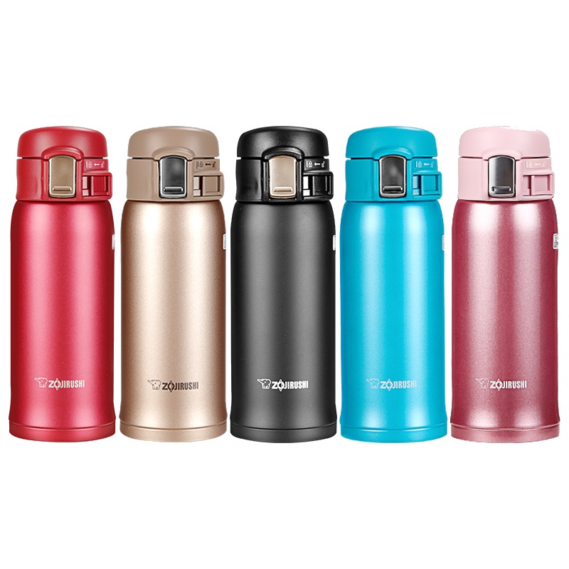 象印(ZO JIRUSHI)保温杯SM-SZ36 进口304不锈钢双层真空保冷水杯 360ml