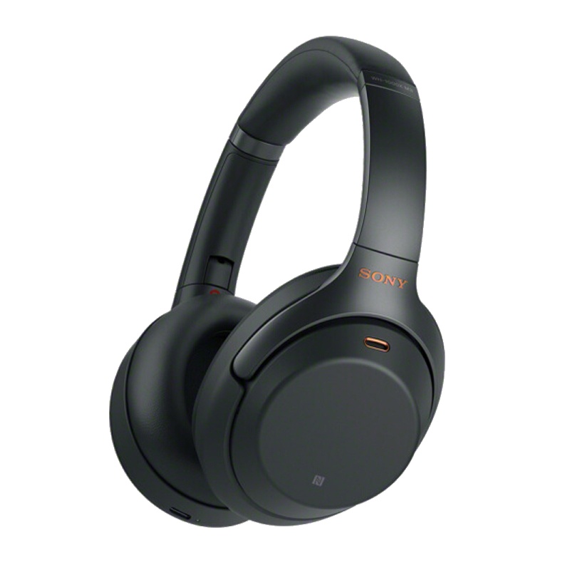 [超强降噪]索尼(SONY)WH-1000XM3 头戴式高解析度无线蓝牙降噪耳机 通用 黑色