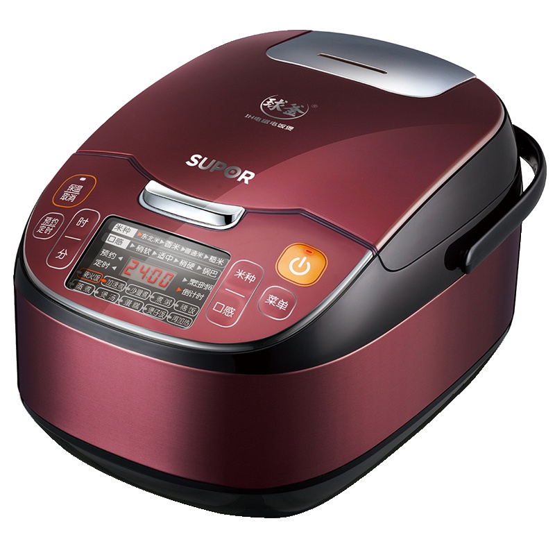 苏泊尔SUPOR球釜电饭煲CFXB40HC12-120 IH电磁加热家用多功能 球釜合金内胆 4L电饭锅 预约功能