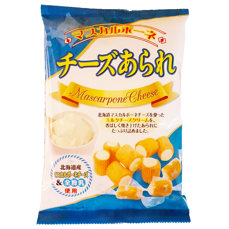 時興隆十勝馬斯卡泊尼軟芝士米餅(KR-267) 50g