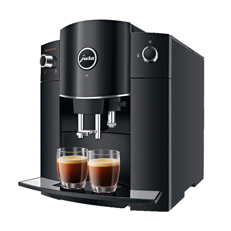 瑞士优瑞JURA D6进口全自动咖啡机 办公室家用意式咖啡美式咖啡咖啡机 现磨咖啡[全国联保]6款饮品
