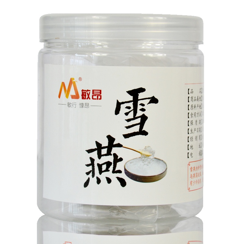 敏昂(M)野生拉丝雪燕 500g/瓶 A款等级植物燕窝泡水泡茶