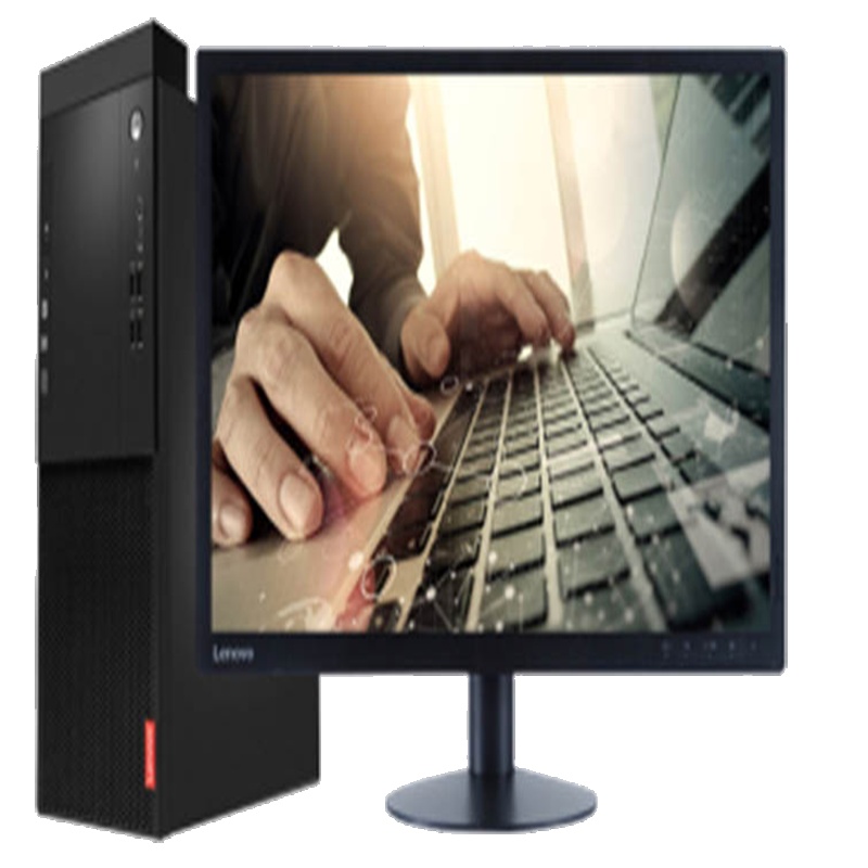 联想(Lenovo)启天M425办公商用台式电脑20寸液晶 i3-8100/4GB/1TB/无光驱/WIN10/集显