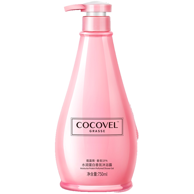 蔻露薇COCOVEL香氛沐浴露持久留香家庭装 适用各种肤质750ml