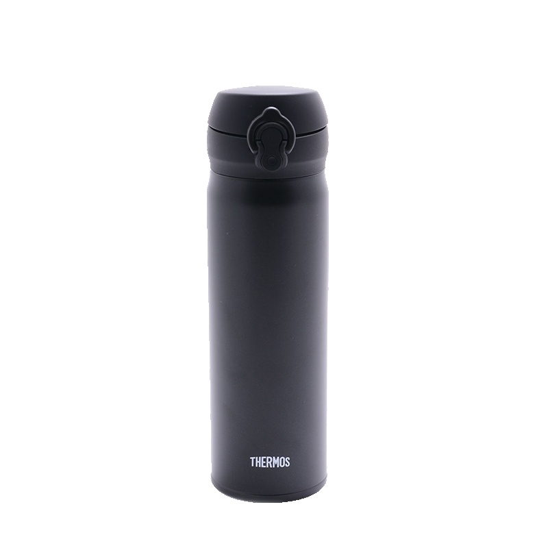 [一键开启]THERMOS膳魔师 保温杯 真空304不锈钢JNL-501-MTBK 500ML 黑色 男女通用