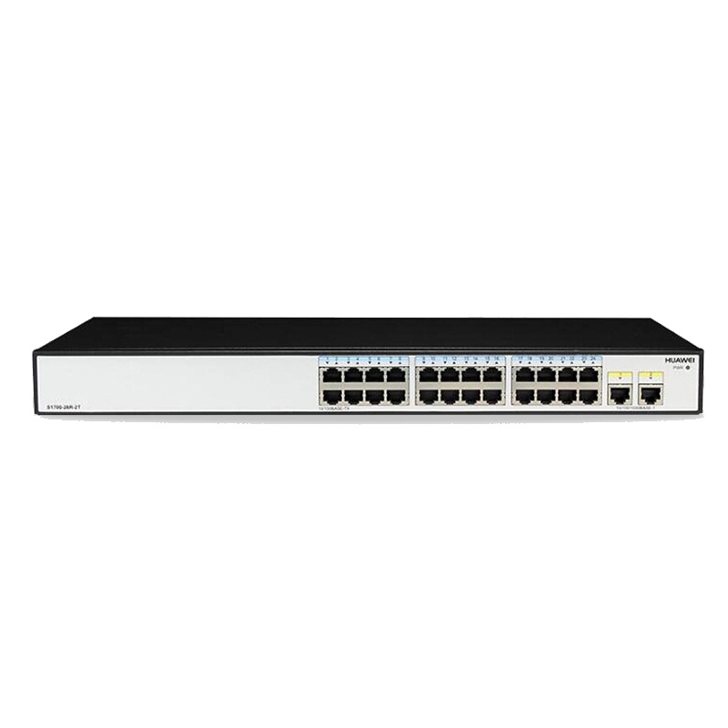 华为(HUAWEI)S1700-26R-2T 企业级24口非网管百兆交换机 优享服务