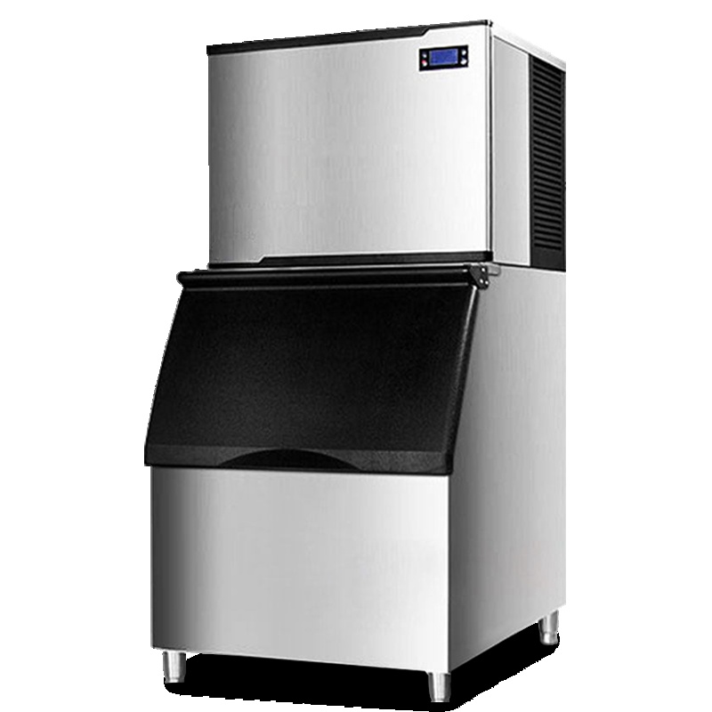 喜莱盛商用制冰机156颗冰酒店酒吧KTV150KG斤大型全自动方冰机 大容量制冰奶茶可乐冰机奶茶店设备