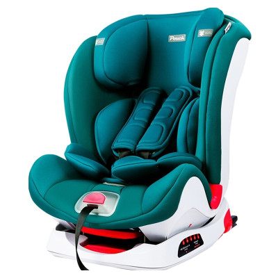 Pouch帛琦 欧标认证KS02二代儿童安全座椅ISOFIX接口靠背五档调节9M-12岁车载宝宝汽车坐椅9KG-36KG