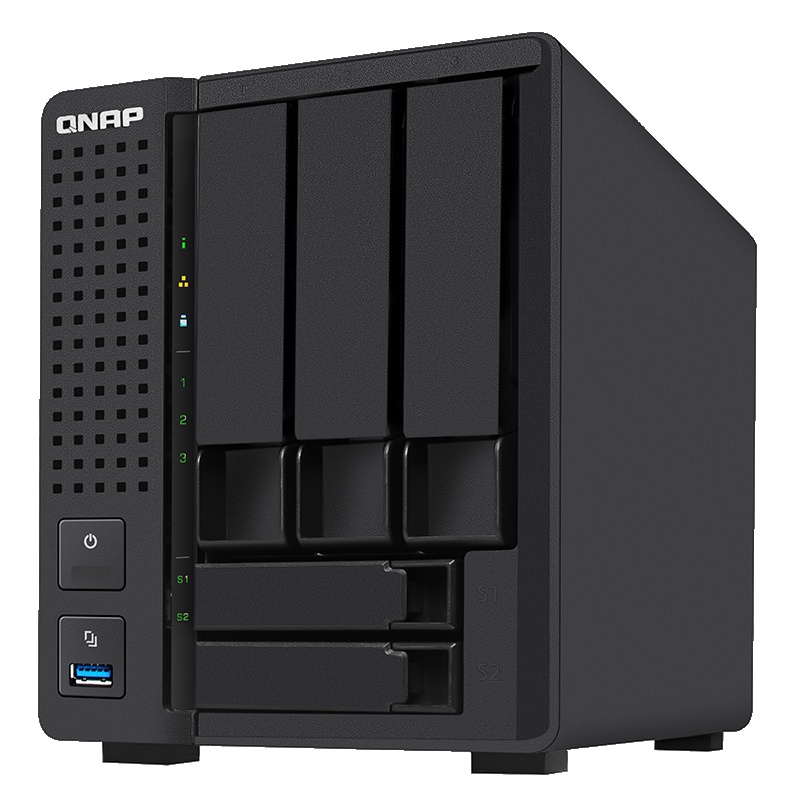 威联通(QNAP)TS-532X 2G 双万兆SSD高速缓存 五盘位双万兆网络存储磁盘阵列NAS(无内置硬盘)