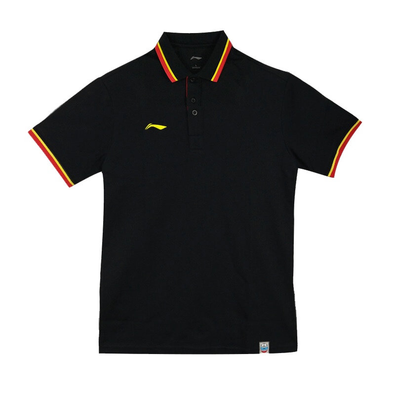 李宁(LI-NING)2018夏季款短袖T恤男POLO衫训练系列翻领休闲生活运动POLO衫 APLN151-6