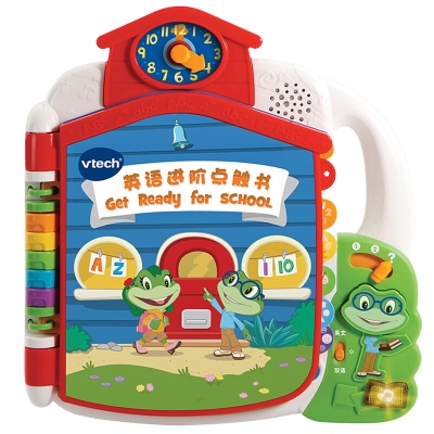 [苏宁自营]伟易达(Vtech) Kidschool早教系列 英语进阶点触书 英语学习教具早教机电子点读书儿童玩具