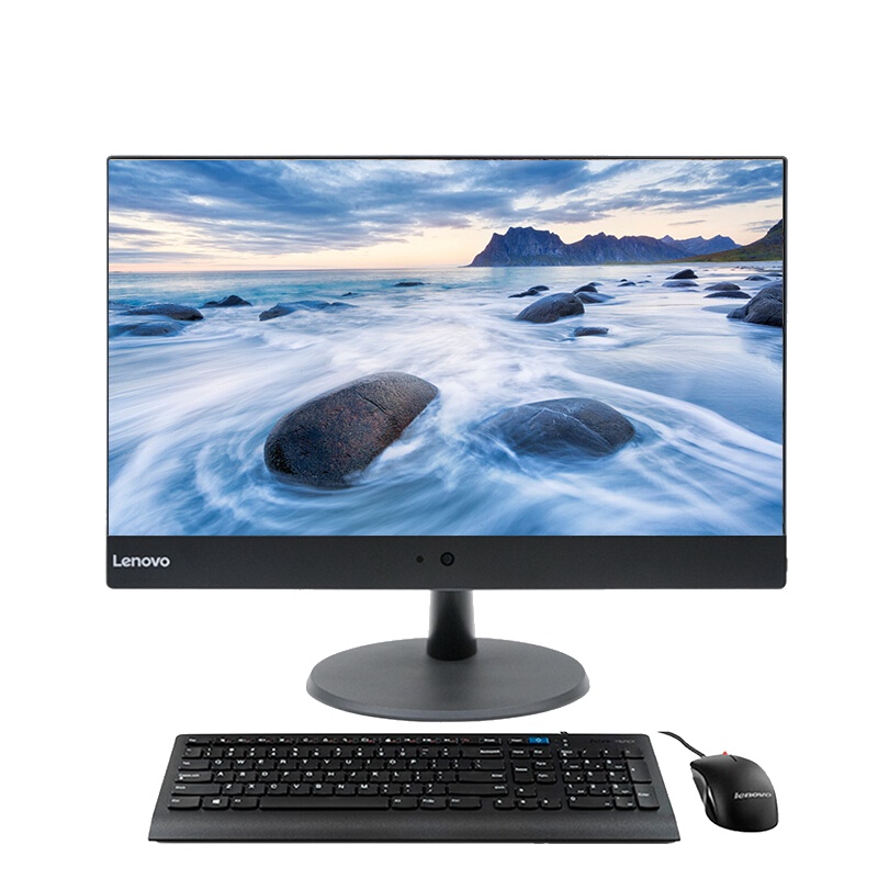 联想(Lenovo)扬天S5250 23英寸屏 一体机电脑(Intel G4560 4GB 1TB 2G独显 DVD刻录)商用办公 家用娱乐 企业采购 学生学习 性价比机