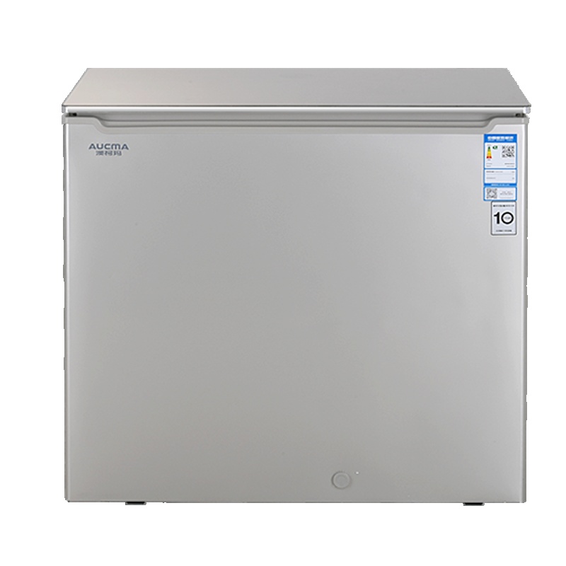 澳柯玛(Aucma) BC/BD-206GEX 206升 冰柜家用商用 冷柜/冰吧 玻璃面板顶盖电脑控温 顶开门卧式