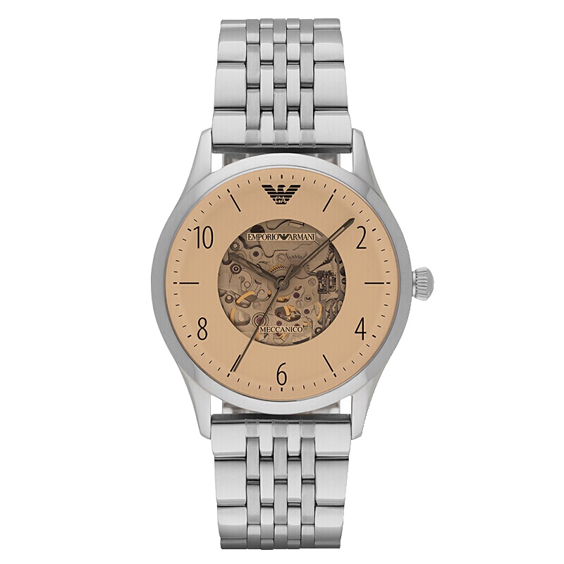 阿玛尼(ARMANI)手表欧美时尚经典男士休闲机械表男 AR1922