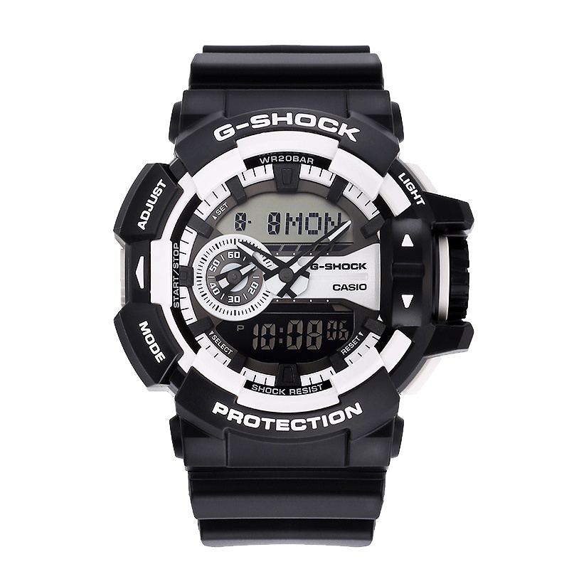 卡西欧(CASIO)手表G-SHOCK系列多功能运动男表硬碰硬
