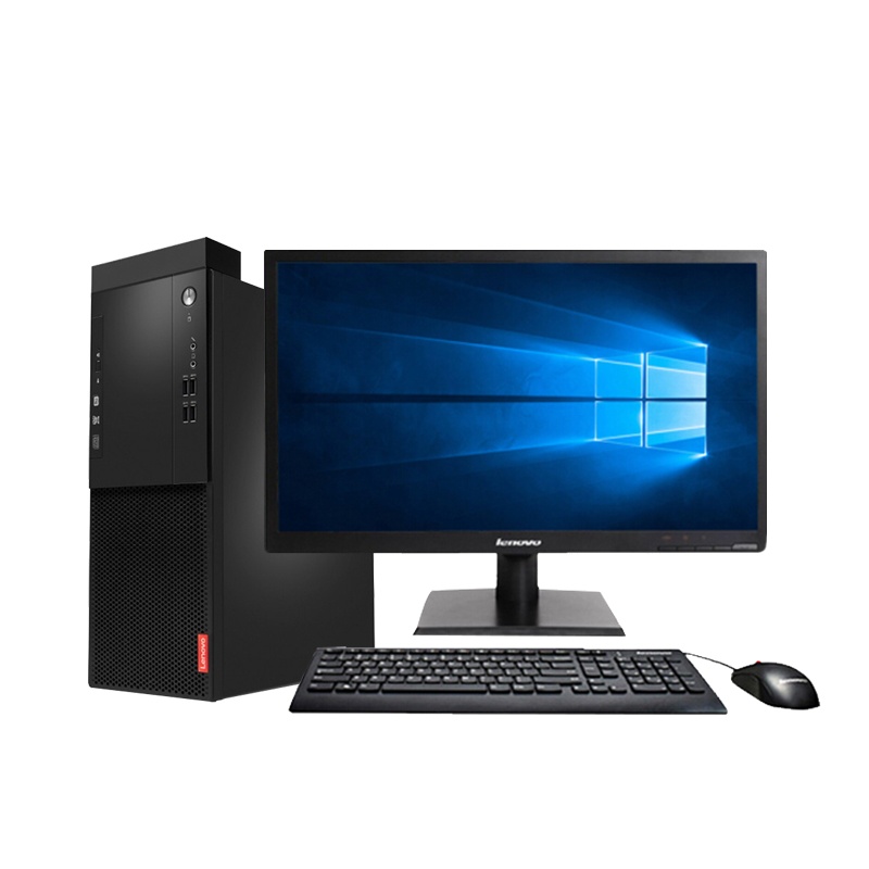 联想(Lenovo)启天M510 商用台式电脑 19.5英寸屏(A10-8770 4G 1T 2G独显 刻录 DOS)