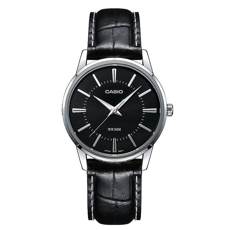 卡西欧(CASIO)手表 指针系列经典时尚商务简约防水石英男表